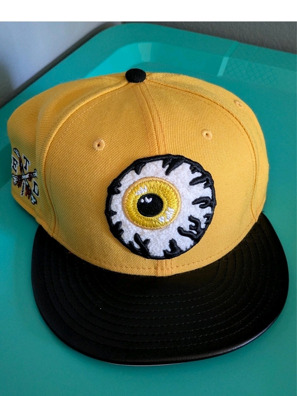 Mishka MNWKA 10 Year Anniversary New Era 59Fifty Fitted Hat 7 3/8 Keep Watch